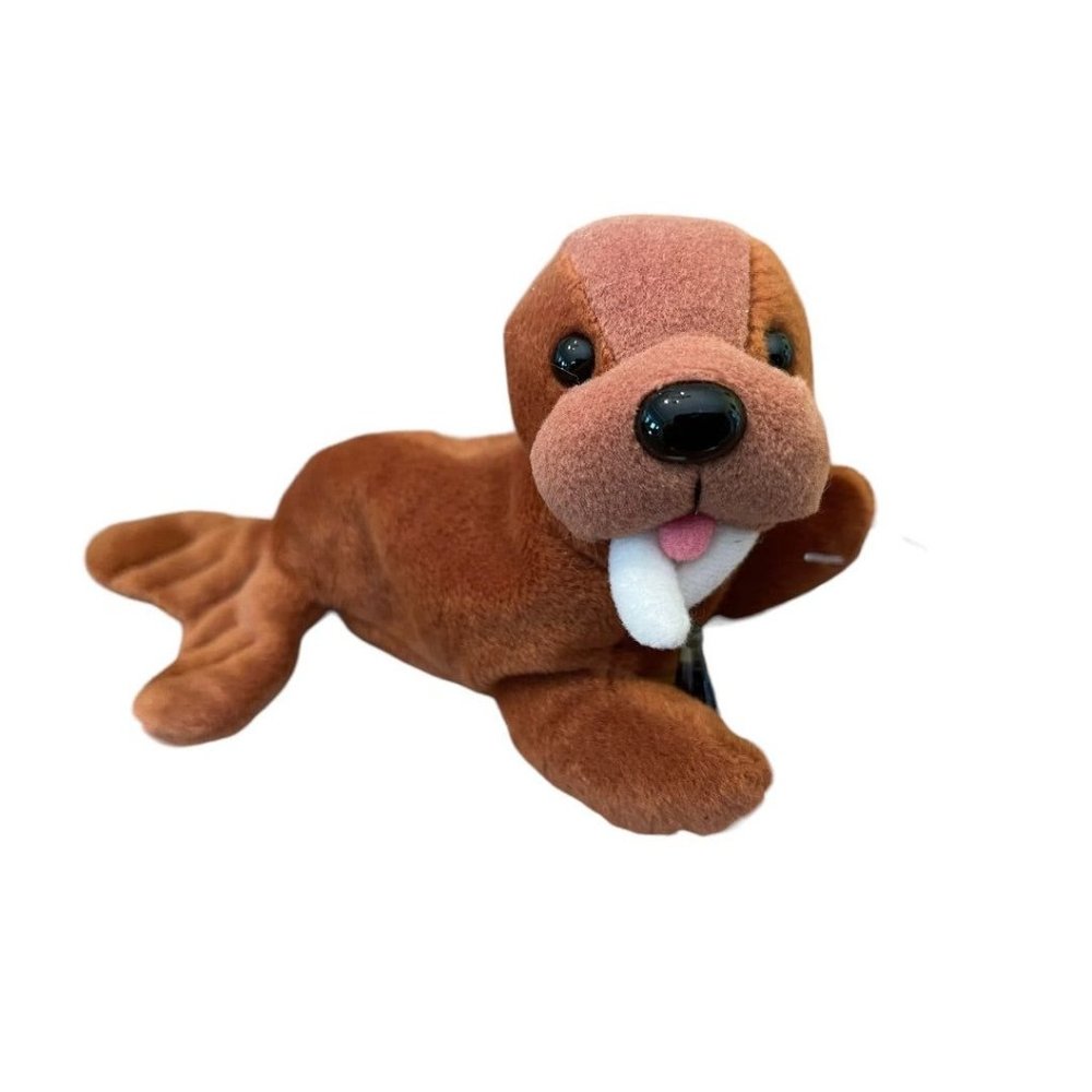 Coca Cola Beanie 6" Plush Walrus Bottle of Coke‎ 1998 Style 0135